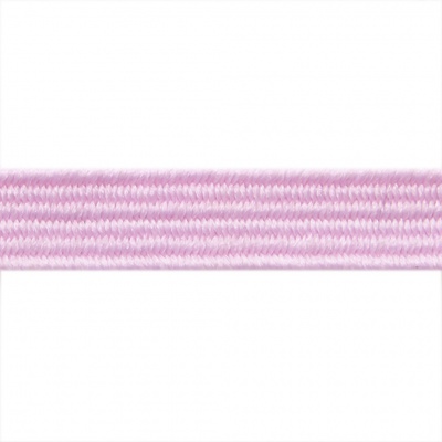 Резиновые нити с текстильным покрытием, шир. 6 мм ( упак.30 м/уп), цв.- 80-розовый - купить в Кызыле. Цена: 155.22 руб.