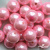 0404-00108-Бусины пластиковые под жемчуг "ОмТекс", 16 мм, (уп.50гр=24+/-1шт) цв.101-св.розовый - купить в Кызыле. Цена: 44.18 руб.