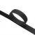 Липучка с покрытием ПВХ, шир. 25 мм (упак. 25 м), цвет чёрный - купить в Кызыле. Цена: 14.93 руб.