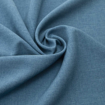 Ткань костюмная габардин "Меланж" 6107А, 172 гр/м2, шир.150см, цвет голубой - купить в Кызыле. Цена 299.21 руб.