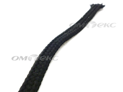 Шнурки т.3 180 см черн - купить в Кызыле. Цена: 20.16 руб.