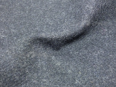 Ткань костюмная п/шерсть №2096-2-2, 300 гр/м2, шир.150см, цвет т.серый - купить в Кызыле. Цена 512.30 руб.