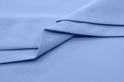 Ткань сорочечная стрейч 15-3920, 115 гр/м2, шир.150см, цвет голубой - купить в Кызыле. Цена 282.16 руб.