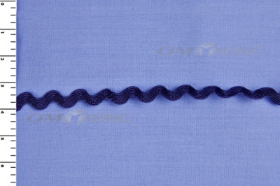 Тесьма плетеная "Вьюнчик"/т.синий - купить в Кызыле. Цена: 48.03 руб.