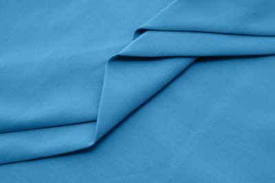 Ткань сорочечная стрейч 18-4535, 115 гр/м2, шир.150см, цвет бирюза - купить в Кызыле. Цена 285.04 руб.