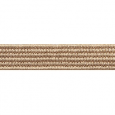 Резиновые нити с текстильным покрытием, шир. 6 мм ( упак.30 м/уп), цв.- 97-бежевый - купить в Кызыле. Цена: 152.05 руб.