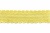 Тесьма кружевная 0621-1212А, шир. 45 мм/уп. 20+/-1 м, цвет 017-жёлтый - купить в Кызыле. Цена: 1 033.32 руб.