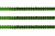Пайетки "ОмТекс" на нитях, SILVER-BASE, 6 мм С / упак.73+/-1м, цв. 4 - зеленый - купить в Кызыле. Цена: 484.77 руб.