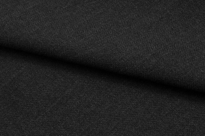 Ткань костюмная 21699 1144/1178, 236 гр/м2, шир.150см, цвет чёрный - купить в Кызыле. Цена 455.40 руб.