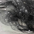 Сетка Фатин Глитер Спейс, 12 (+/-5) гр/м2, шир.150 см, 16-167/черный - купить в Кызыле. Цена 184.03 руб.