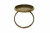 Заготовка для рукоделия металлическая фигурная для кольца 15мм - купить в Кызыле. Цена: 7.44 руб.