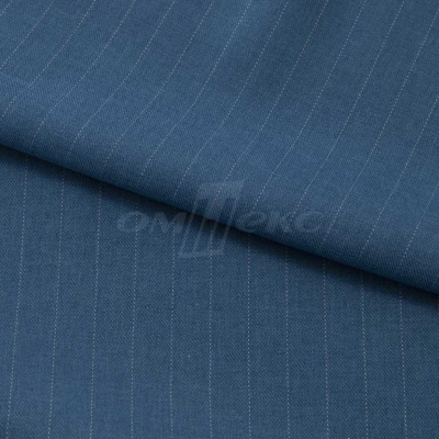 Костюмная ткань "Жаклин", 188 гр/м2, шир. 150 см, цвет серо-голубой - купить в Кызыле. Цена 426.49 руб.