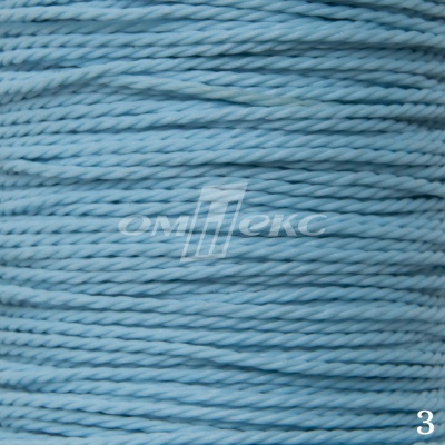 Шнур декоративный плетенный 2мм (15+/-0,5м) ассорти - купить в Кызыле. Цена: 48.55 руб.