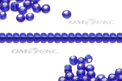 Бисер (SL) 11/0 ( упак.100 гр) цв.28 - синий - купить в Кызыле. Цена: 53.34 руб.