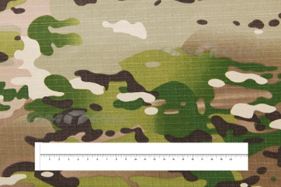 Ткань смесовая рип-стоп камуфляж C#201313, 210 гр/м2, шир.150см - купить в Кызыле. Цена 244.99 руб.