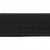 Резинка 25 мм Тканая, 13,75 гр/п.м, (бобина 25 +/-0,5 м) - черная  - купить в Кызыле. Цена: 11.67 руб.