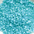 0404-5146-Полубусины пластиковые круглые "ОмТекс", 6 мм, (уп.50гр=840+/-5шт), цв.086-бл.бирюза - купить в Кызыле. Цена: 63.86 руб.