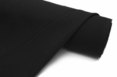Ткань костюмная 25332 2031, 167 гр/м2, шир.150см, цвет чёрный - купить в Кызыле. Цена 339.33 руб.