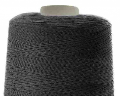 Швейные нитки (армированные) 28S/2, нам. 2 500 м, цвет чёрный - купить в Кызыле. Цена: 139.91 руб.