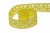 Тесьма кружевная 0621-1059, шир. 20 мм/уп. 20+/-1 м, цвет 017-жёлтый - купить в Кызыле. Цена: 507.67 руб.