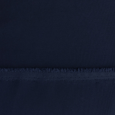 Костюмная ткань "Элис", 220 гр/м2, шир.150 см, цвет т.синий - купить в Кызыле. Цена 308 руб.