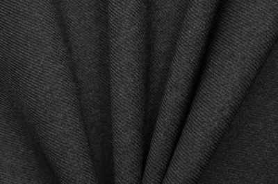 Ткань костюмная 25505 2003, 265 гр/м2, шир.150см, цвет т.серый - купить в Кызыле. Цена 418.73 руб.