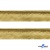 Кант атласный 136, шир. 12 мм (в упак. 65,8 м), цвет золото - купить в Кызыле. Цена: 433.08 руб.